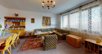 Byt 4+1, 106 m2, 2x koupelna + WC, lodžie, sklep-komora, garáž, cihla, OV, Na Planinách, Příbram